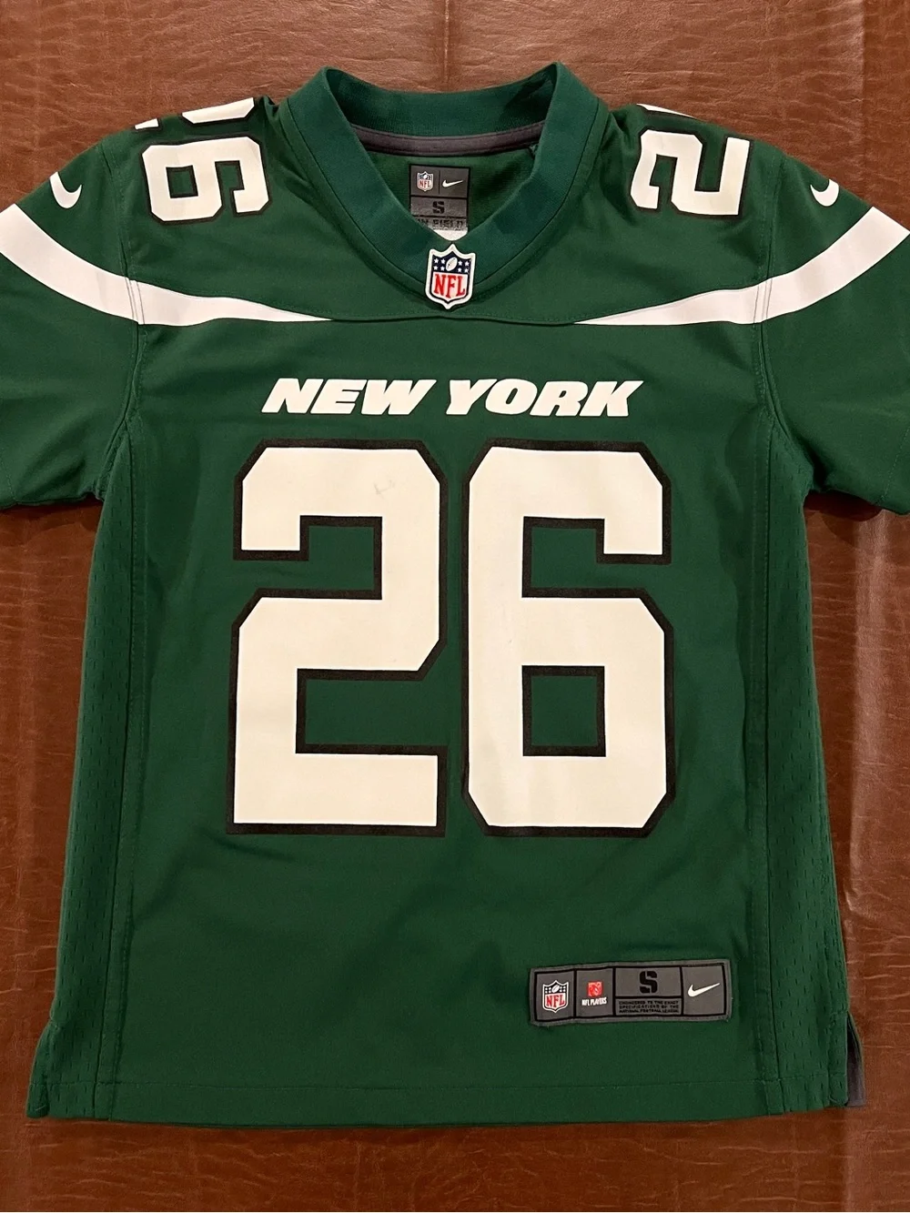 Nike On Field New York Jets Le'Veon Bell #26 Youth Jersey - Size Small